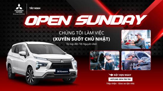 MITSUBISHI TÂY NINH KHÔNG NGHỈ CHỦ NHẬT – CHĂM XE XUYÊN SUỐT MÙA TẾT