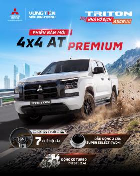 ALL-NEW TRITON RA MẮT PHIÊN BẢN PREMIUM MỚI – BẢN LĨNH NHÀ VÔ ĐỊCH AXCR