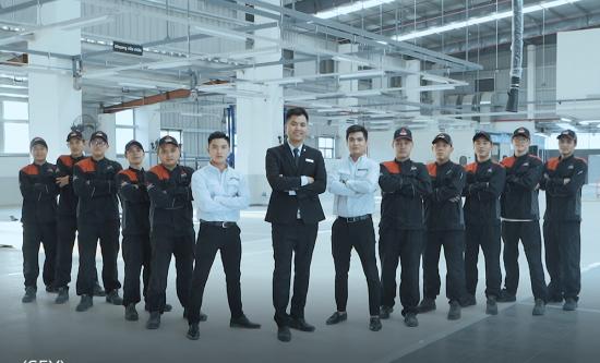 Danh sách nhân viên Dich Vụ Mitsubishi Tây Ninh