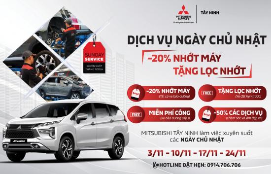 LÀM VIỆC NGÀY CHỦ NHẬT - PHỤC VỤ KHÁCH HÀNG XUYÊN SUỐT THÁNG 11